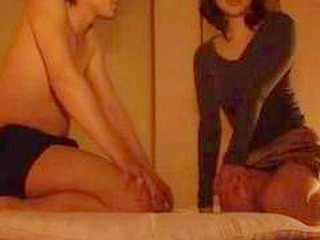 Steamy Nippon Fuck Session with Mature Woman and Young Neighbor