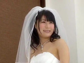 Fucking Nippon Bride's Secret Wedding Night with Photographer and Assistant